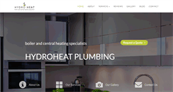 Desktop Screenshot of hydroheatplumbing.com